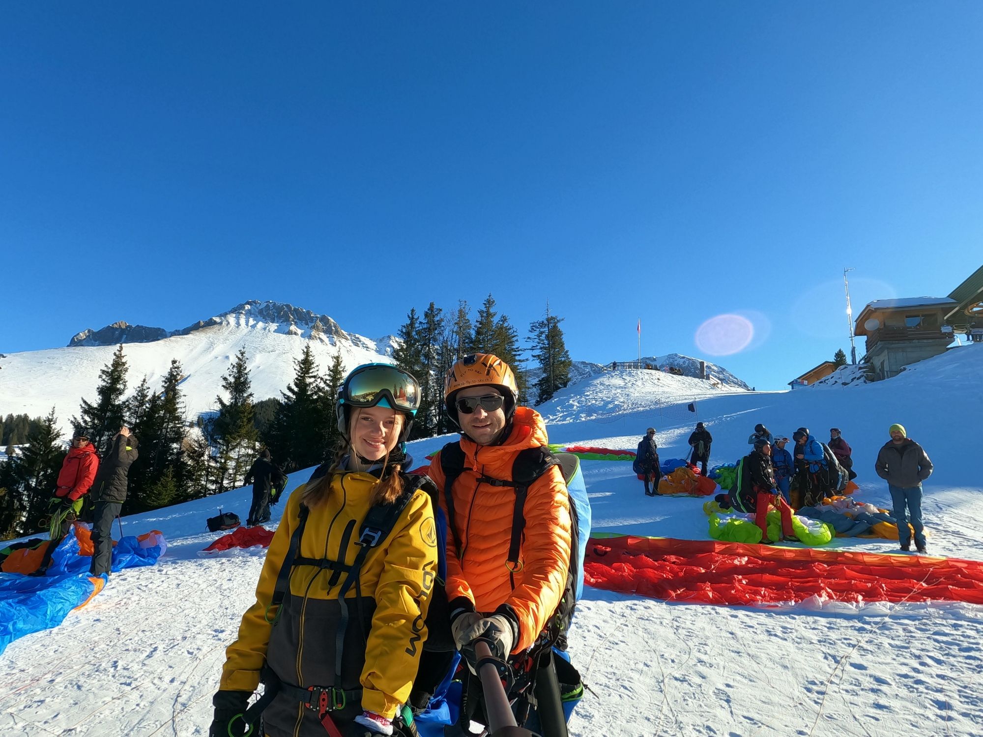 Tandemflug Schwarzsee