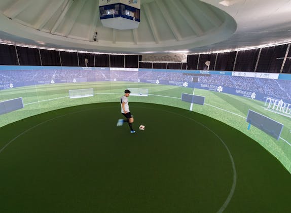 "Fussball Bot 360" entraînement virtuel de football à Winterthur
