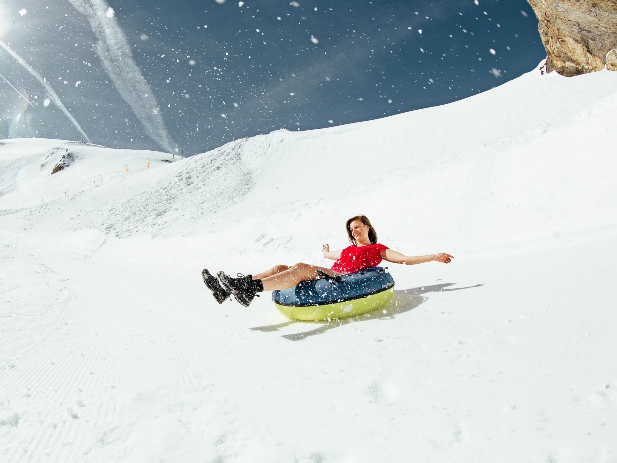 Snowtubing Trübsee
