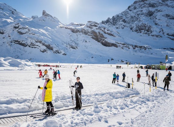 Anfängerskifahren Trübsee