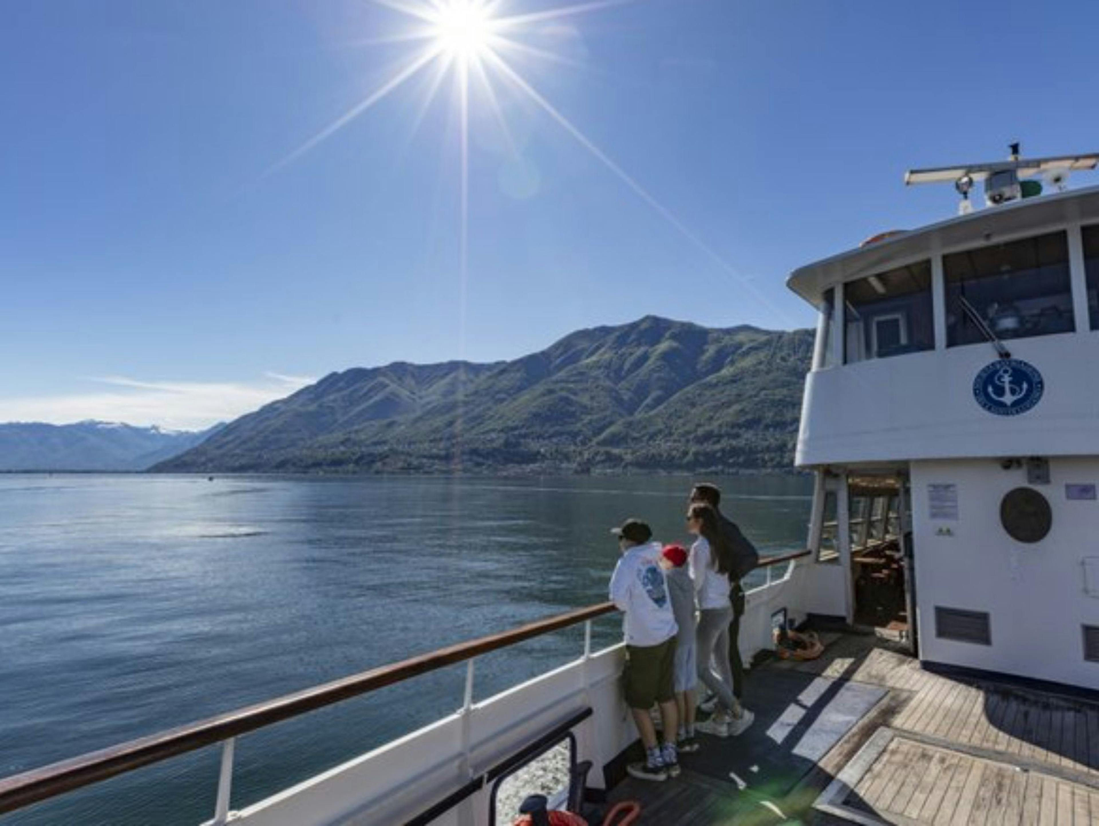 Veerboot Locarno - Brissago haven ticket