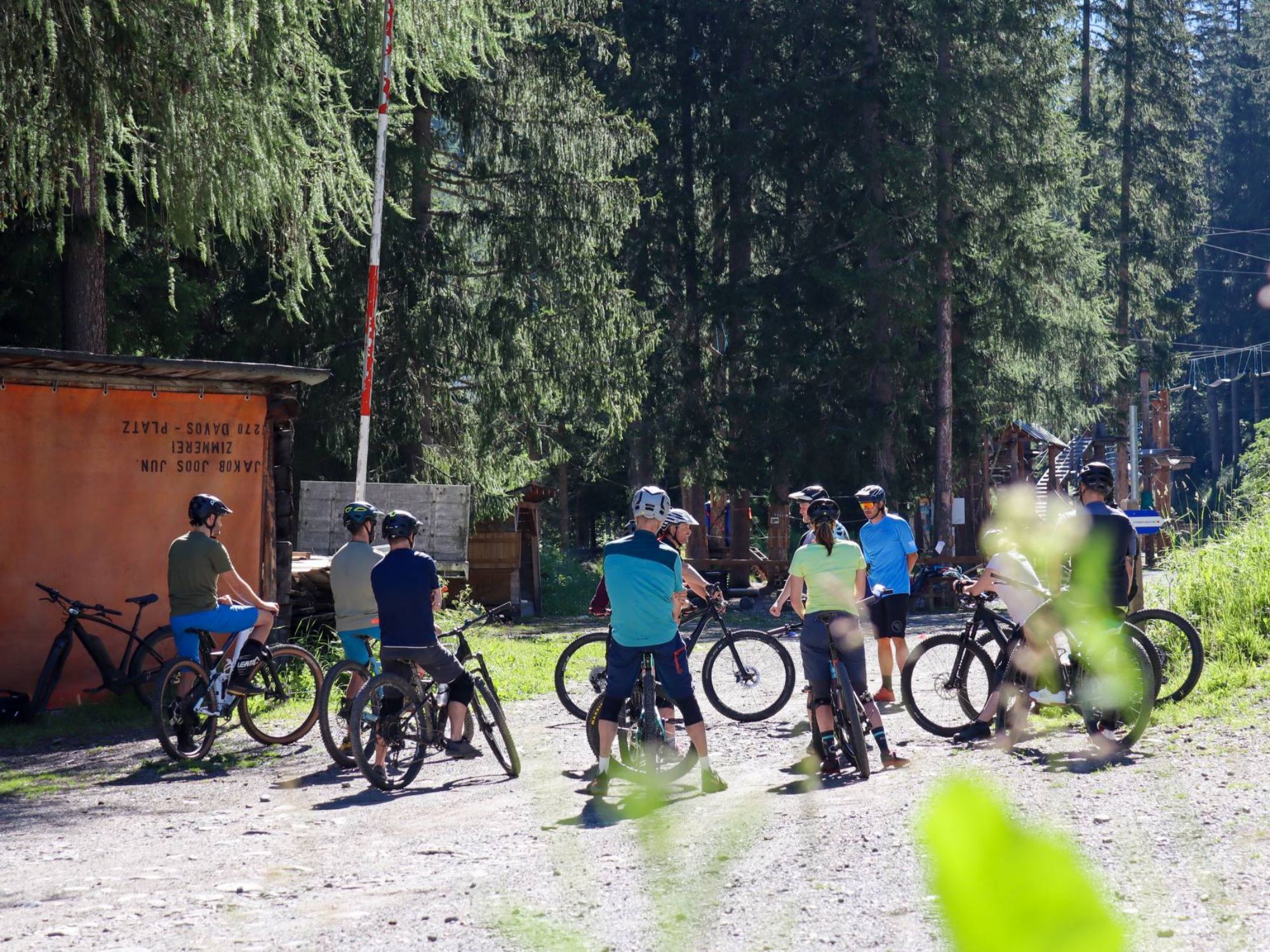 Tour mit dem E-Mountainbike