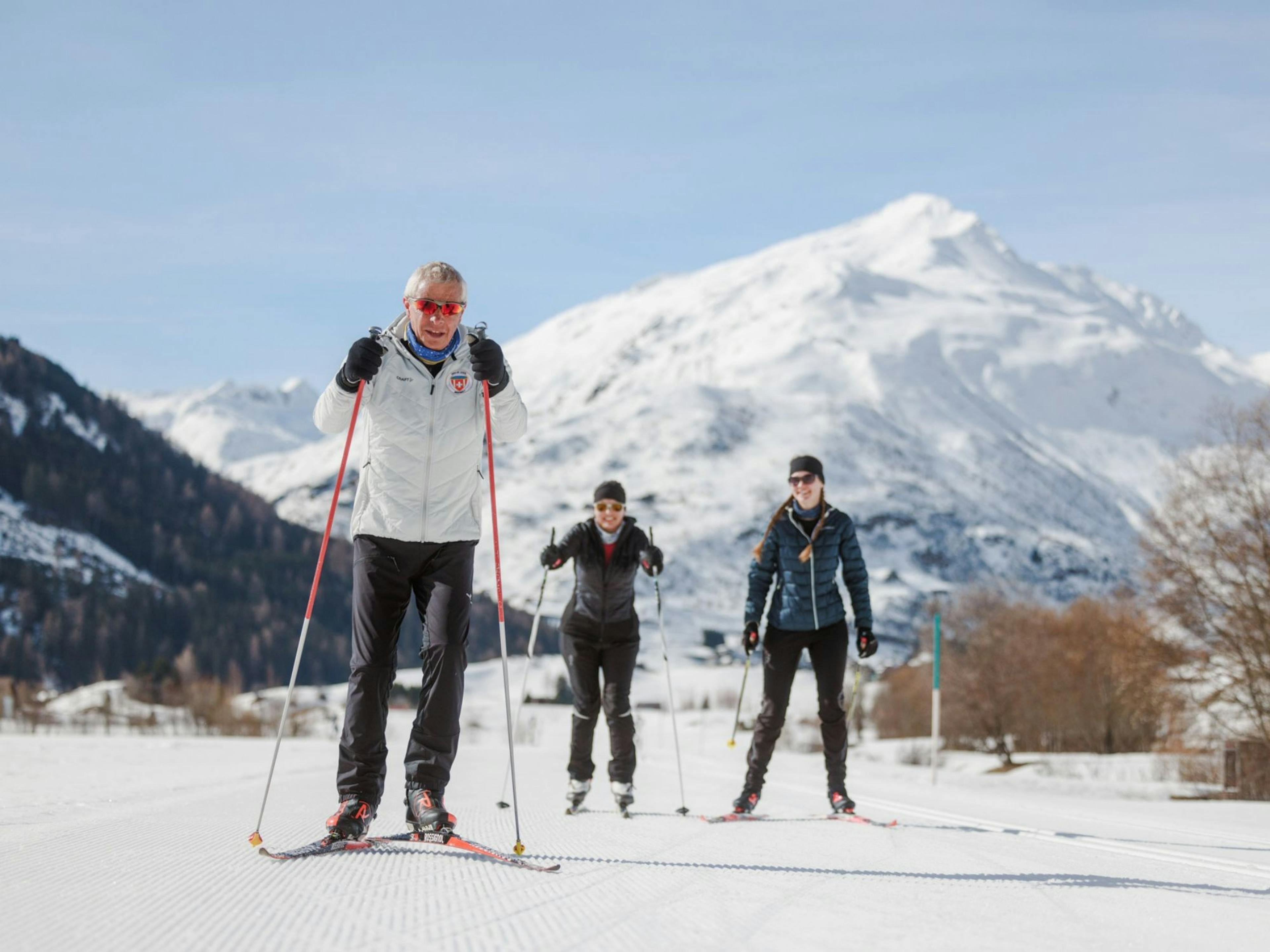 安德玛特适合各年龄层的私人越野滑雪