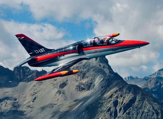 L-39 Albatros Jetflug in St. Stephan bei Zweisimmen
