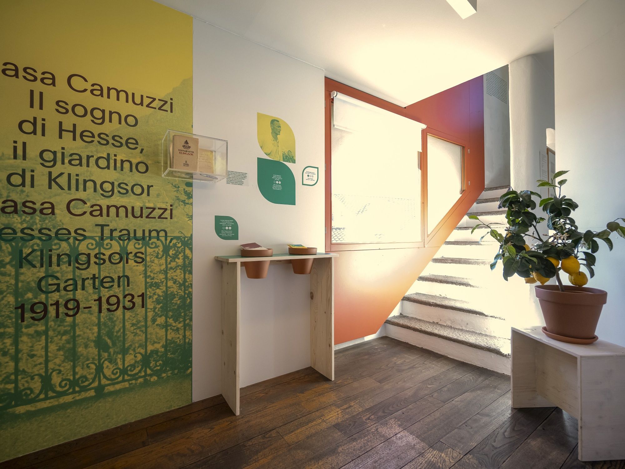 Musée Hermann Hesse, exposition Dans les jardins de Hesse. © Musée Hermann Hesse Montagnola