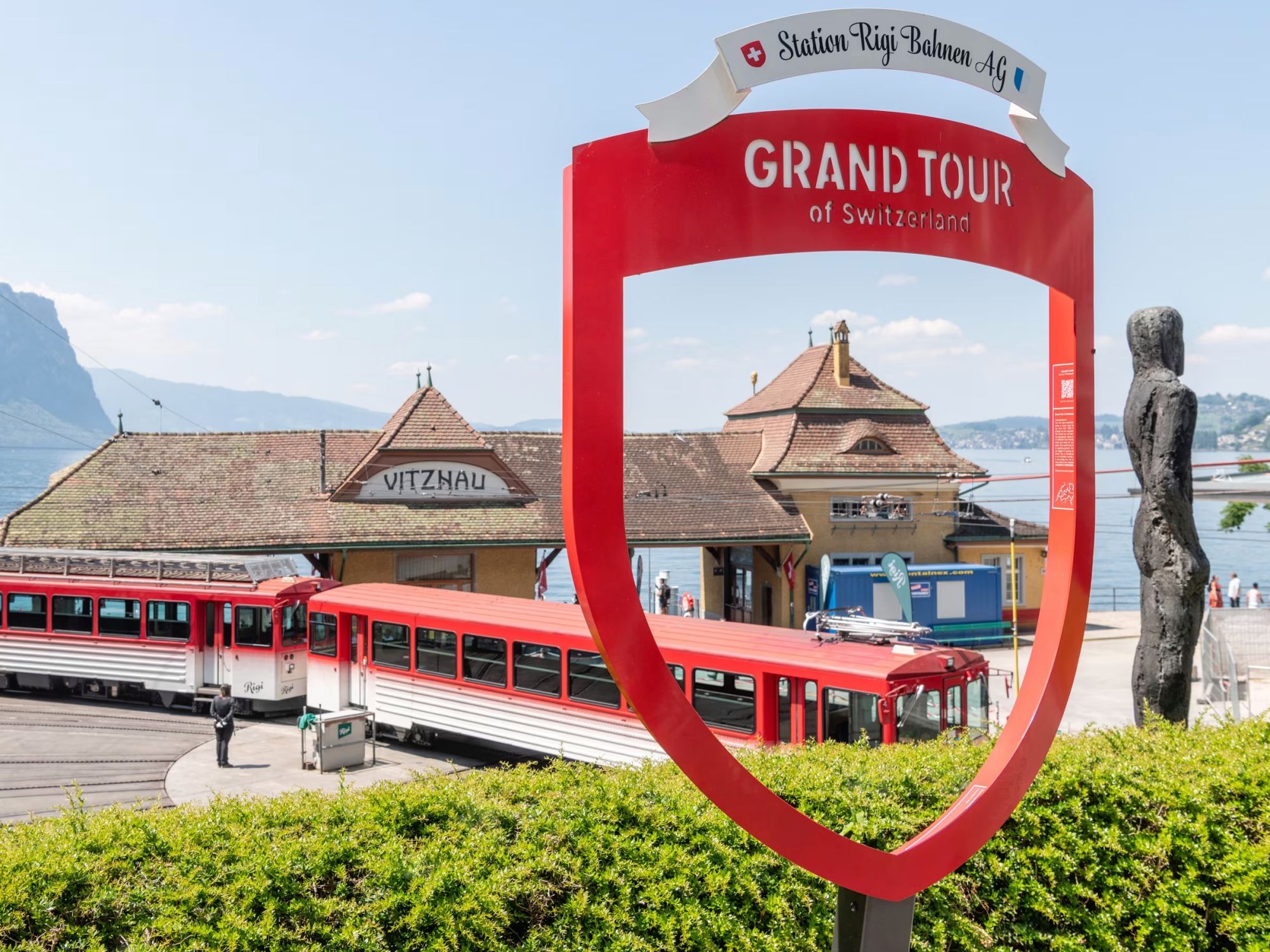 De Vitznau: Excursão privada de um dia a seis lagos