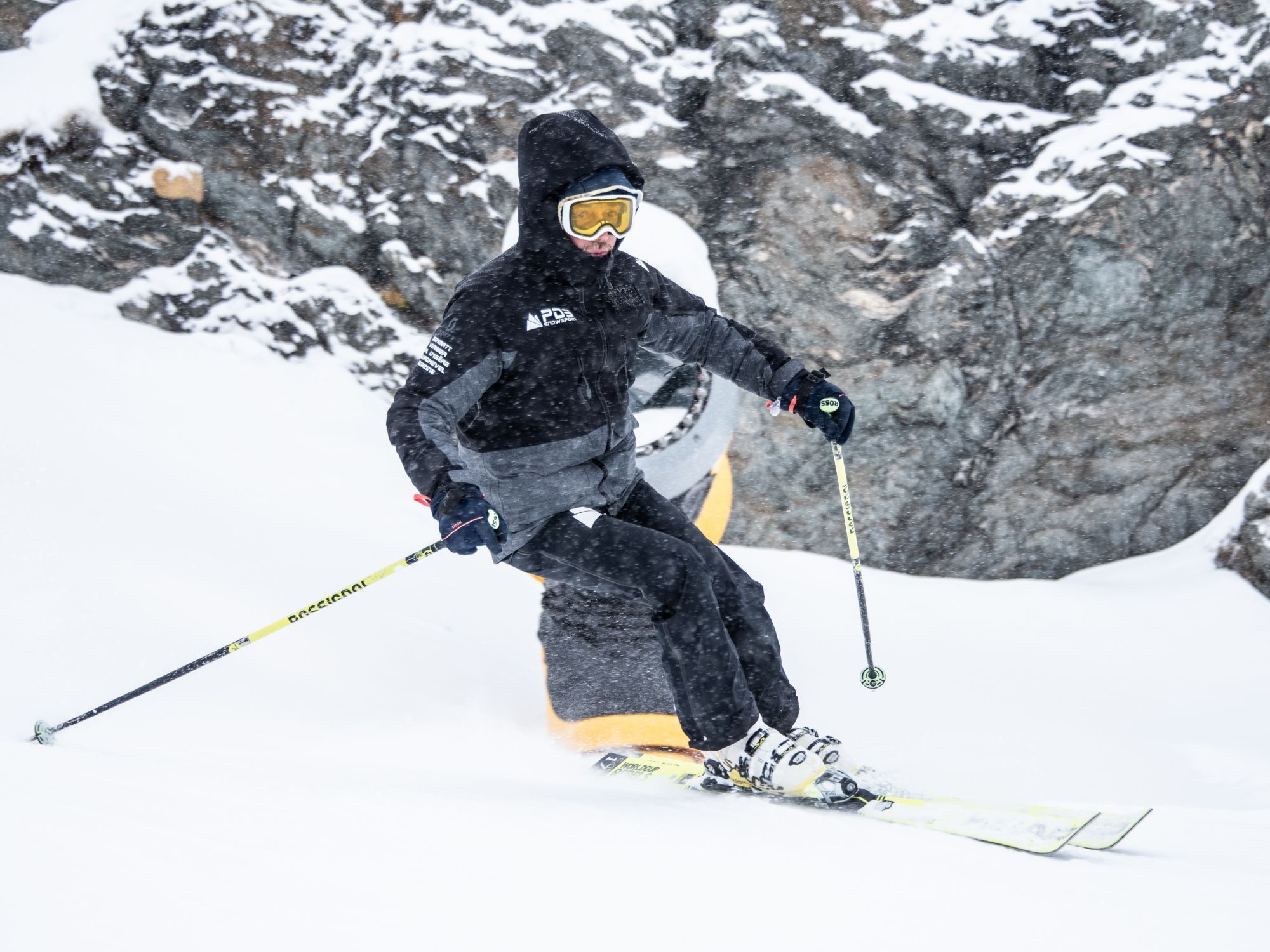 Freestyler im Schnee