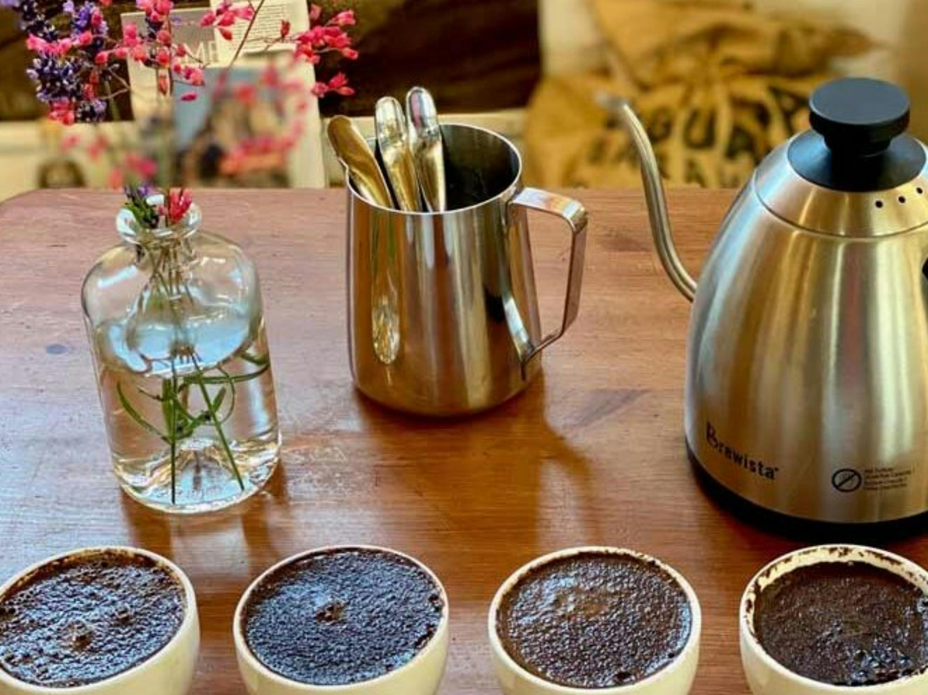 コーヒーの焙煎ワークショップとバリスタ講座