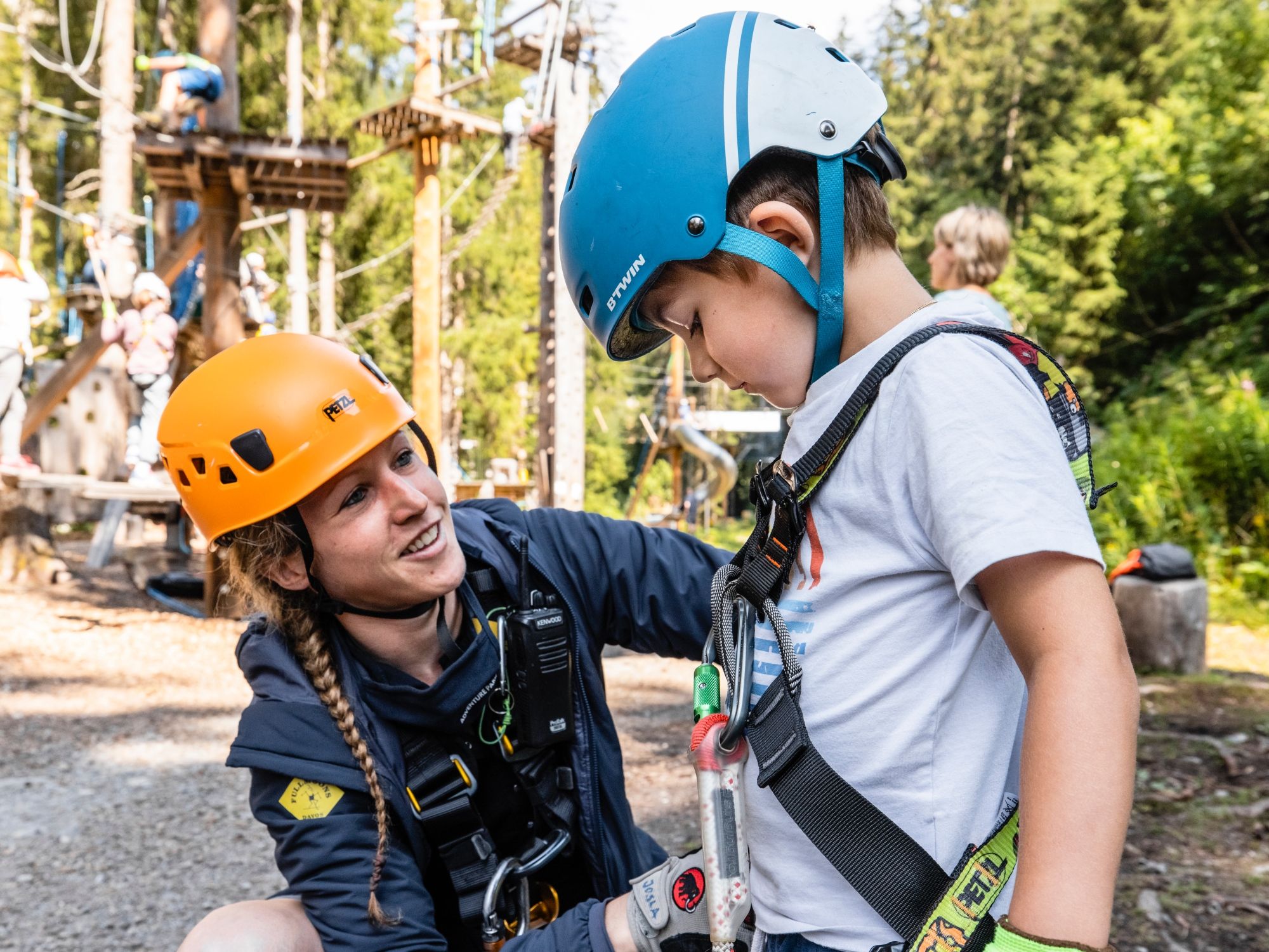 Aile Çekimi Yaz Günü Tırmanma Parkuru (C) Martin Bissig (78)