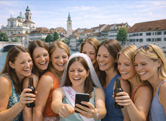 Polterchallenge "Opice - Dámská verze" v Solothurnu