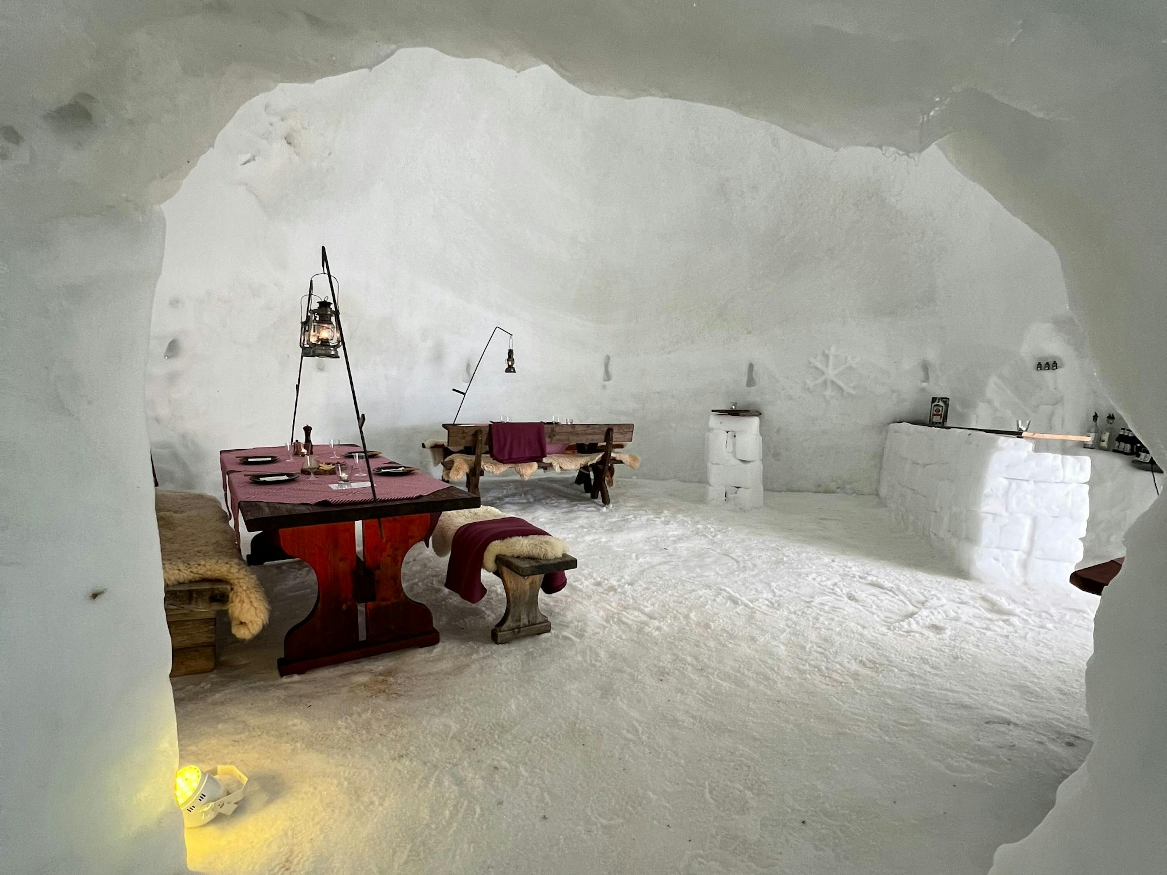 Iglu am Trübsee