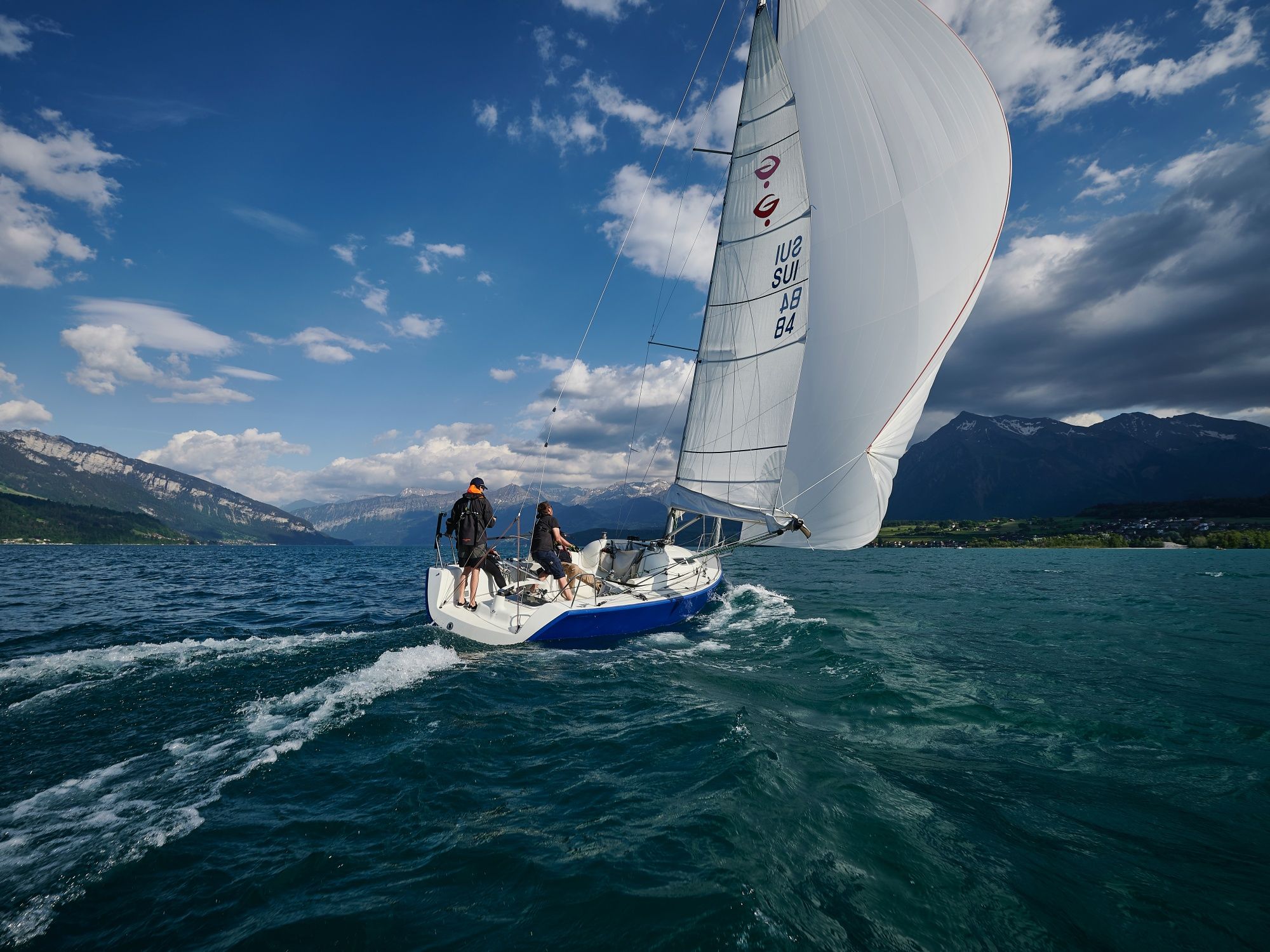 Lernen auf dem Segelboot