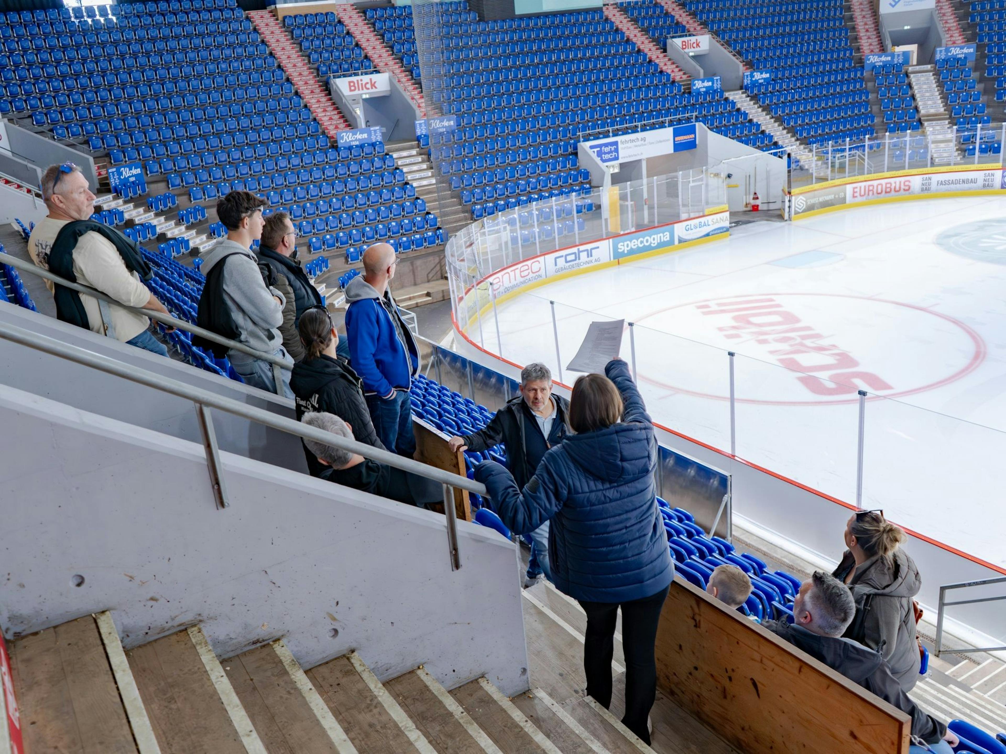 “Speaker 2.0” Stadionsprecher in der SWISS Arena Kloten