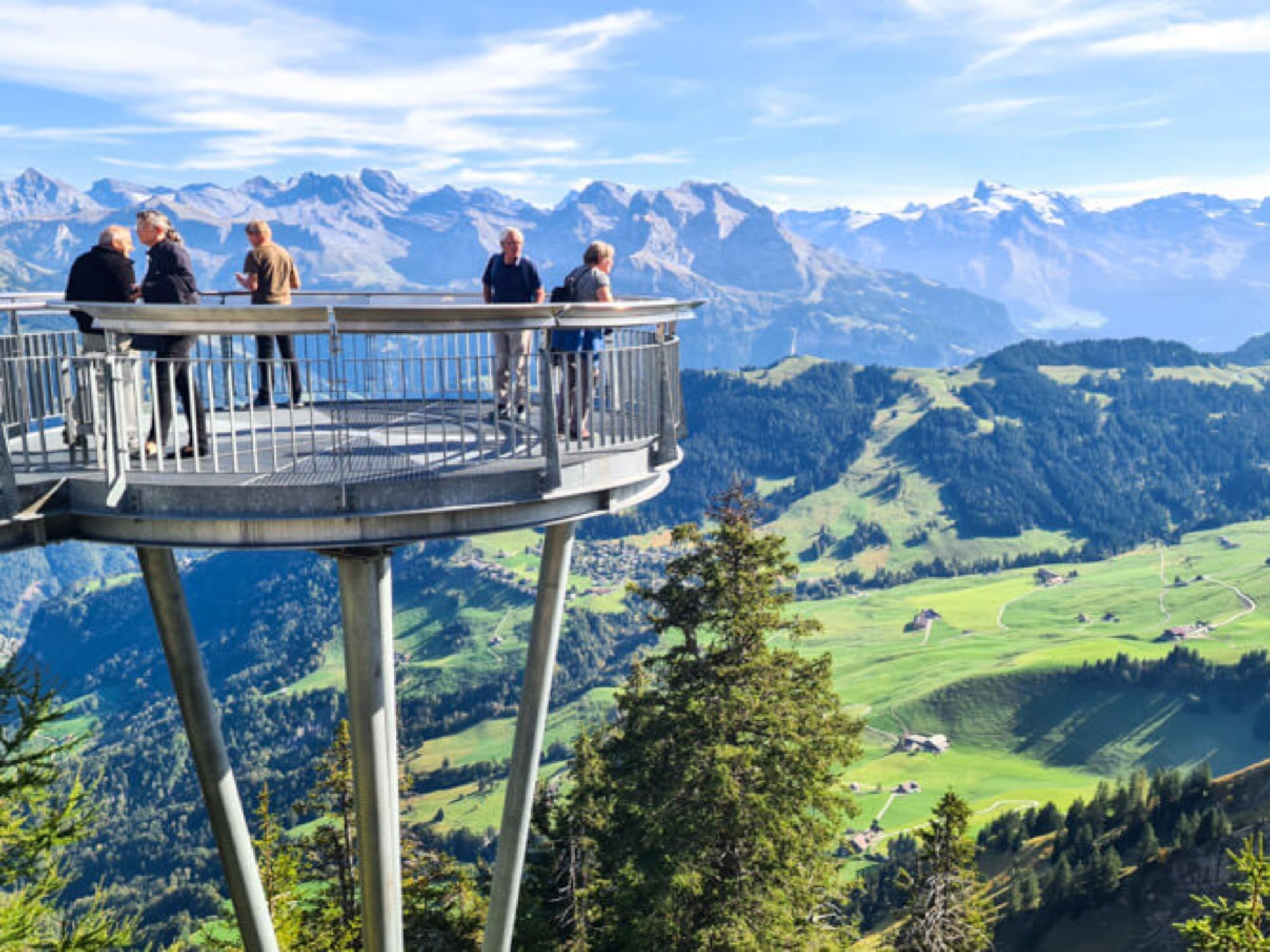 Private day trip to Stanserhorn and Lucerne from Zurich