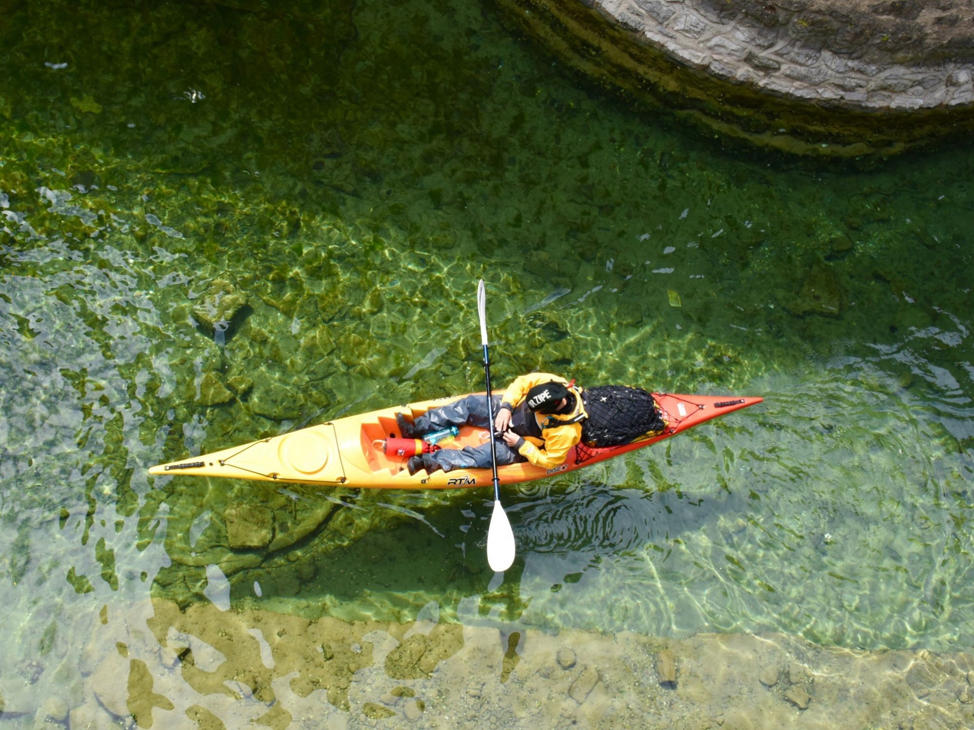 Kayak Following John - Lavaux _ Chillon 