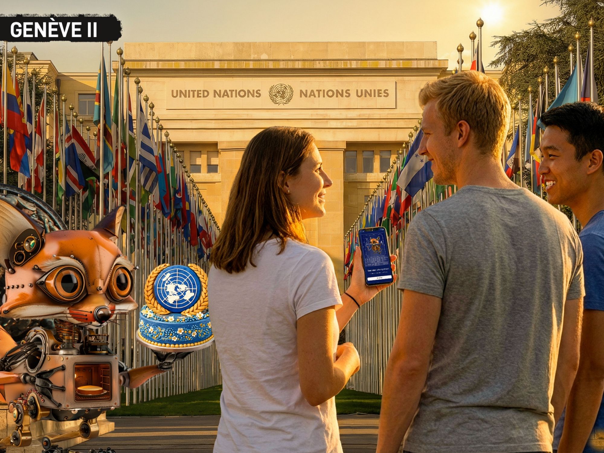 Foxtrail GO Geneva (UNO/WTO) digital treasure hunt