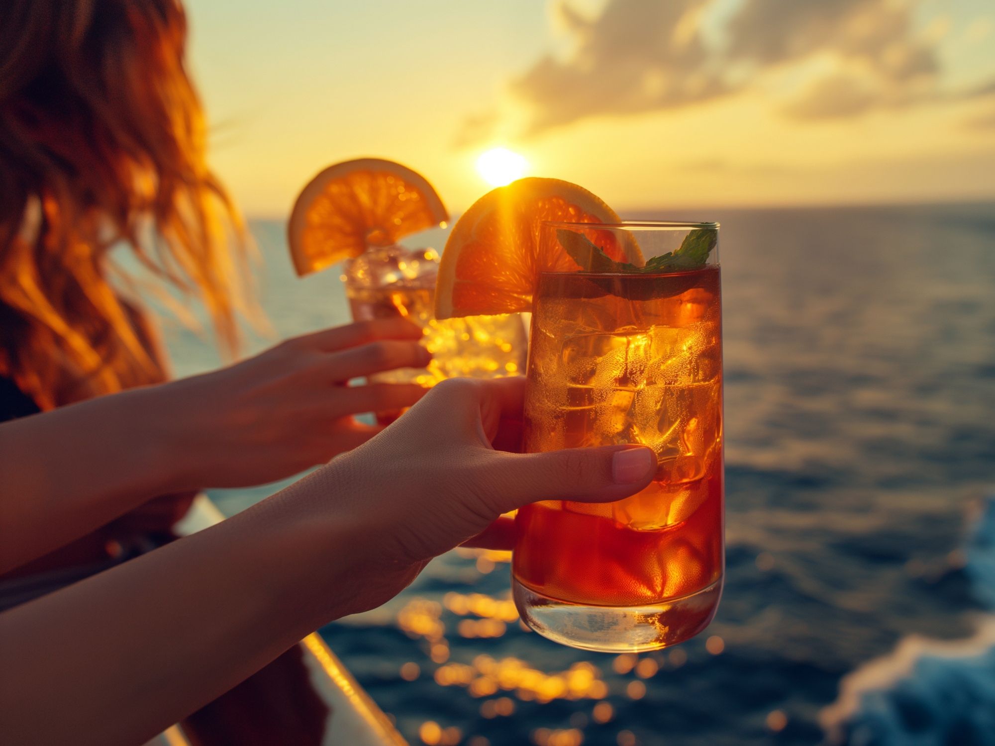 在苏黎世湖进行四小时私人鸡尾酒巡游