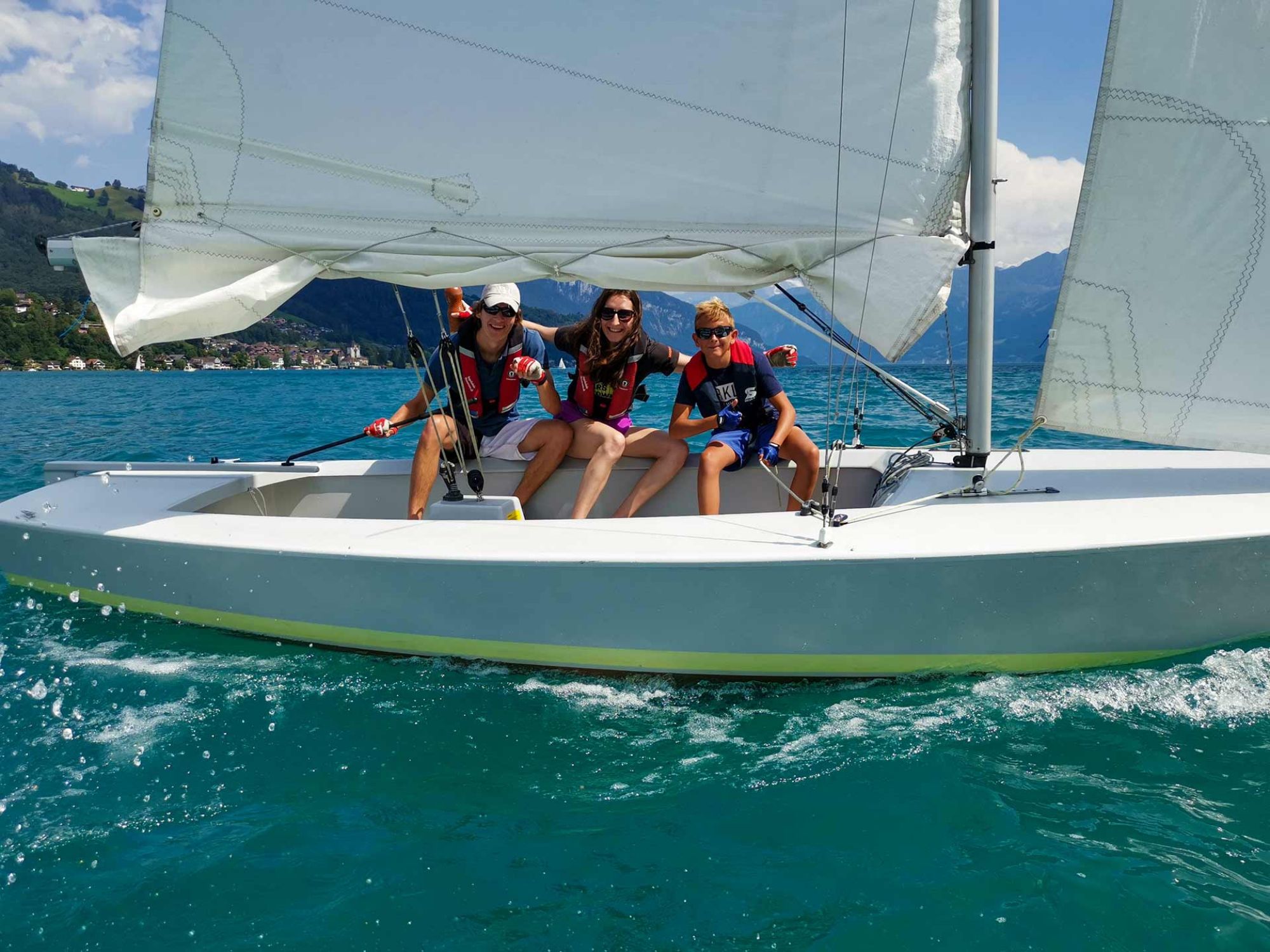 Gruppe im Schnupperkurs