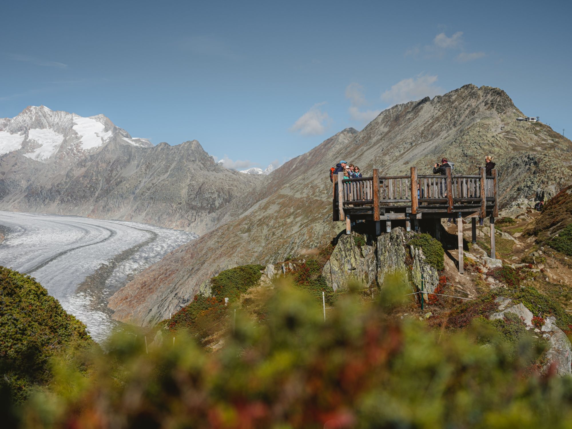 uitzichtpunt Moosfluh in de zomer (1)