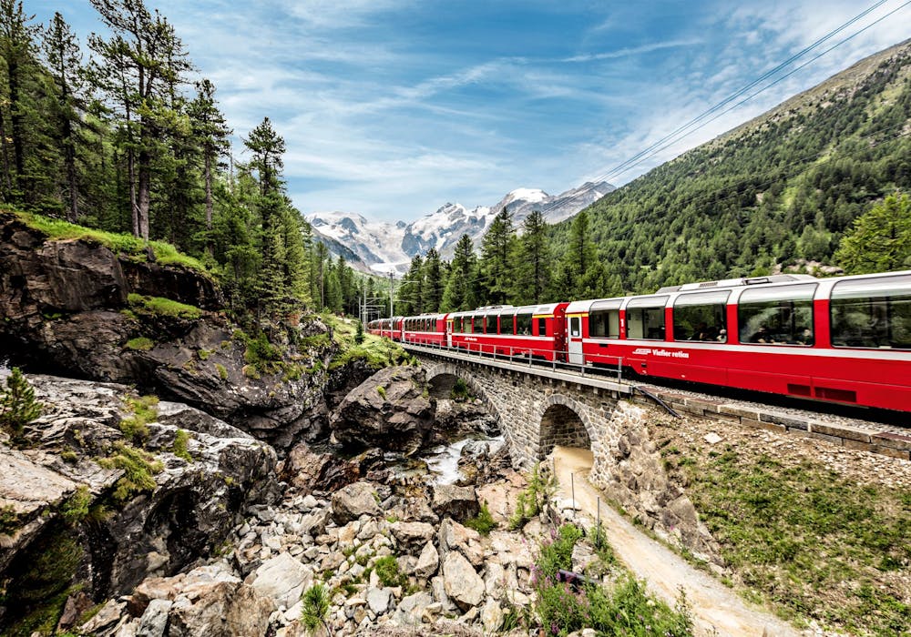Bernina Express (Photo: Swiss Travel System)
