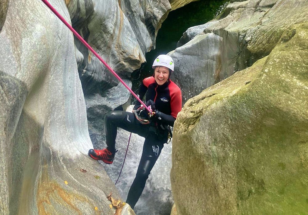 Canyoning beginners