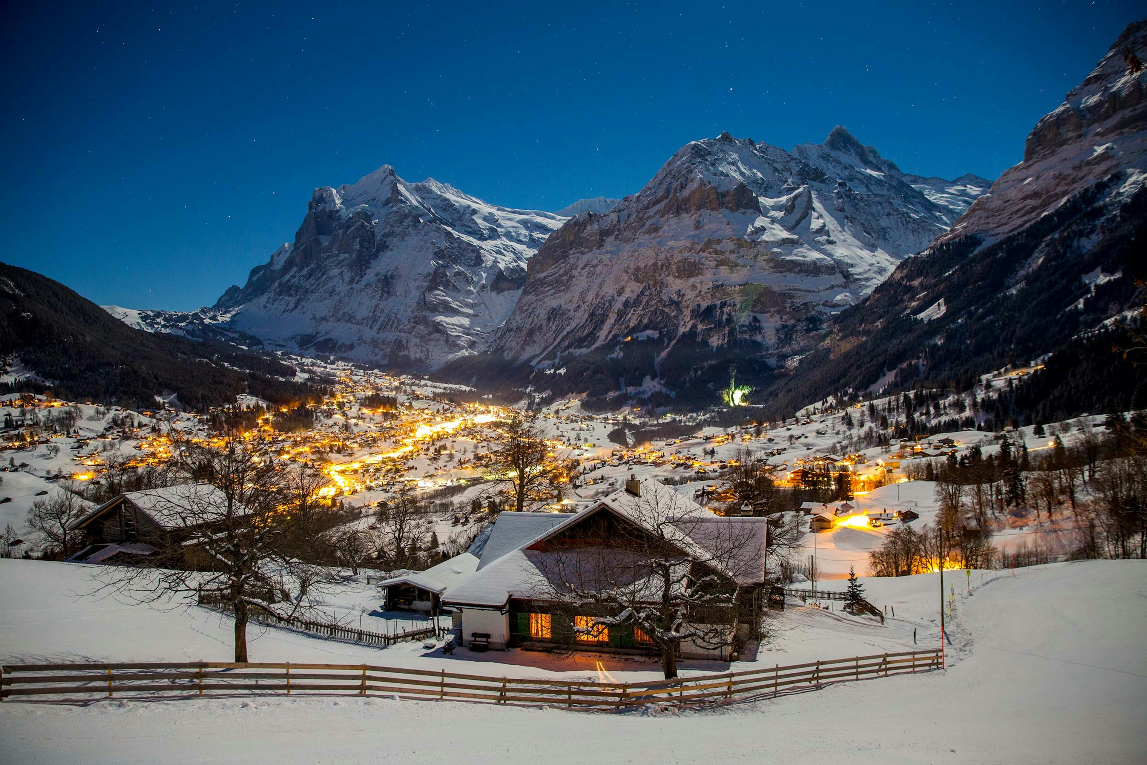 Grindelwald ambiance hivernale (photo : Suisse Tourisme, David Birri)
