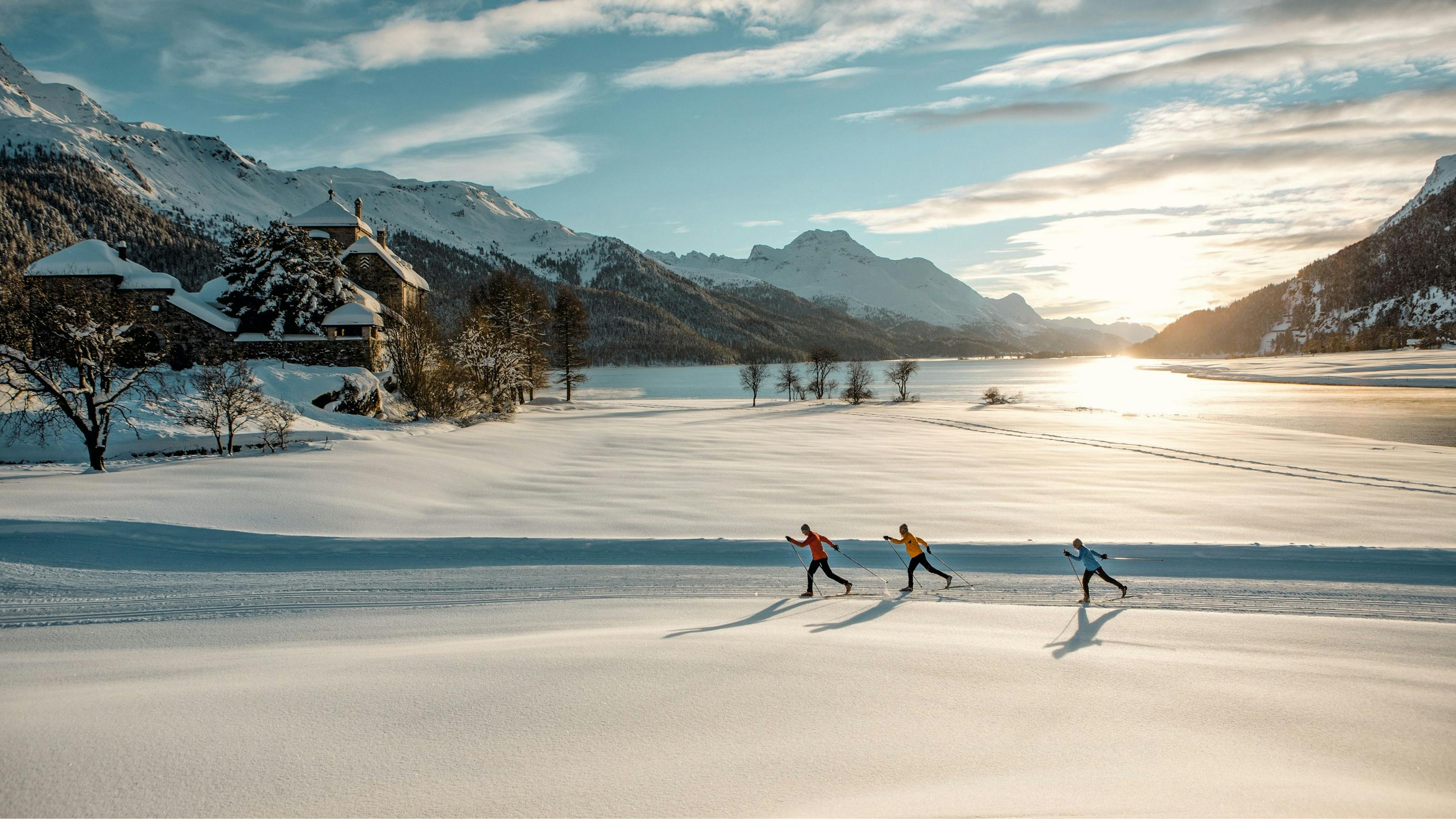 Cross country skiing Switzerland