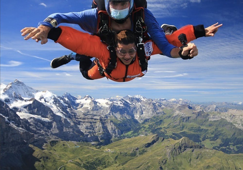 Fallschirmspringen Schweiz