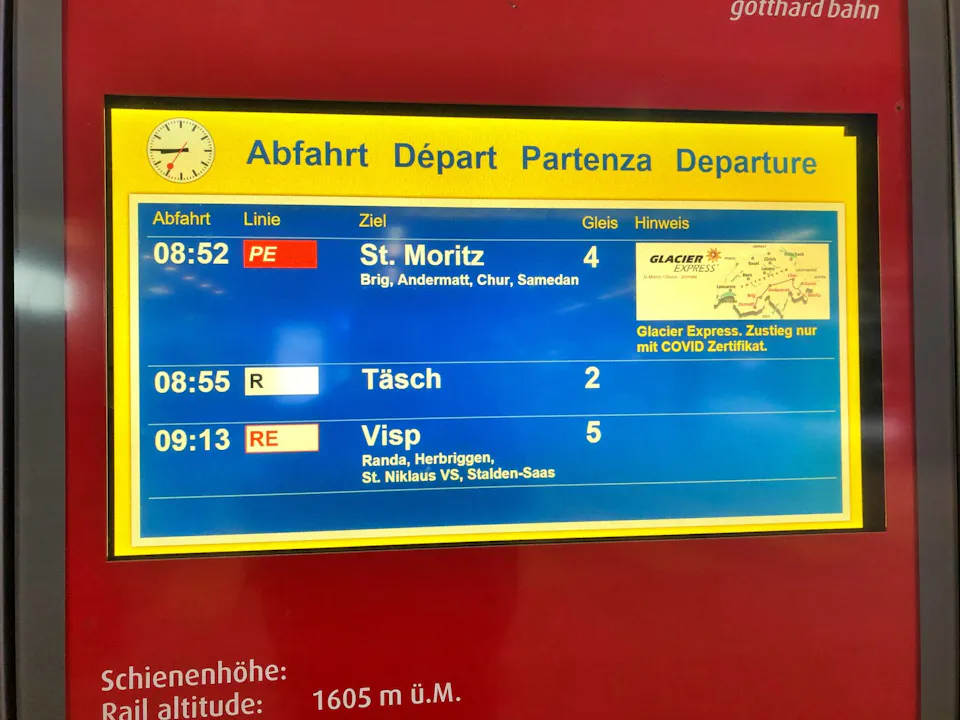 Glacier Express Zermatt