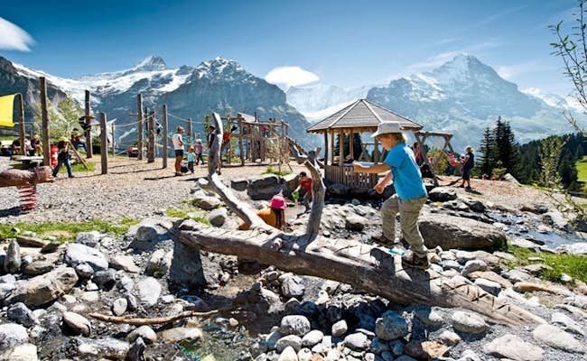 Alpine playground Bort (Photo: grindelwald.swiss)