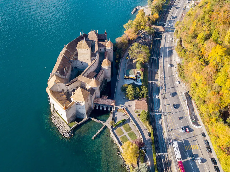 Schlösser Schweiz Chateau Chillon