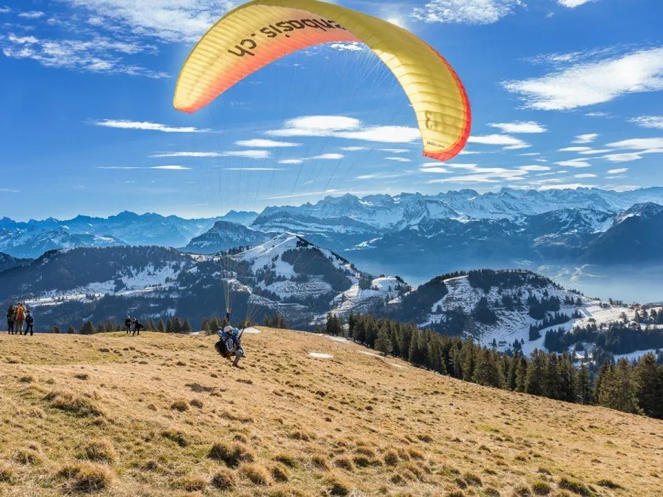 Gleitschirmfliegen Rigi 