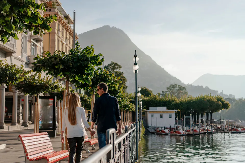 Luganersee Lugano