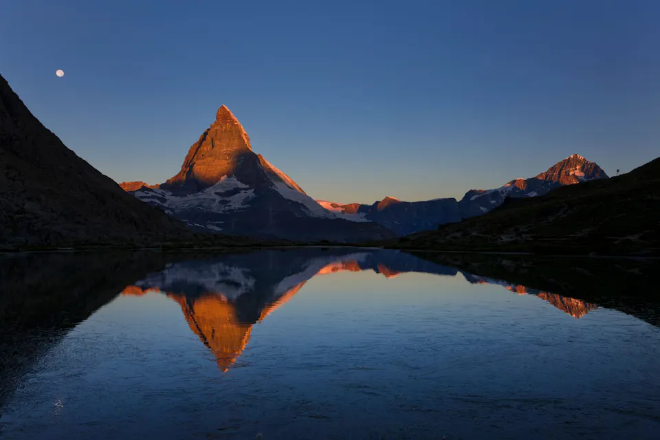 Riffelsee Matterhorn Abend