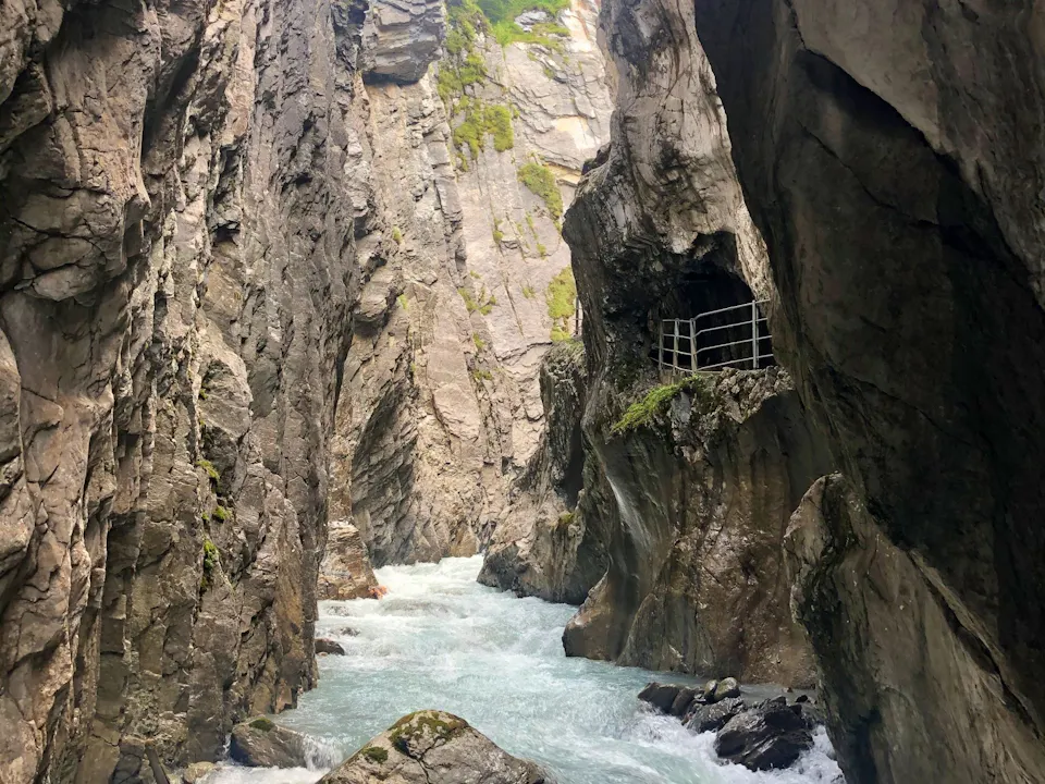 Felsweg Rosenlauischlucht