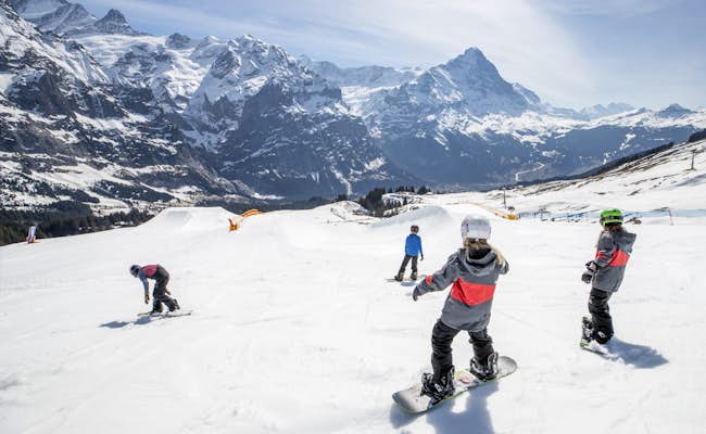 Snowpark Grindelwald First (Foto: Jungfraubahnen Management AG)