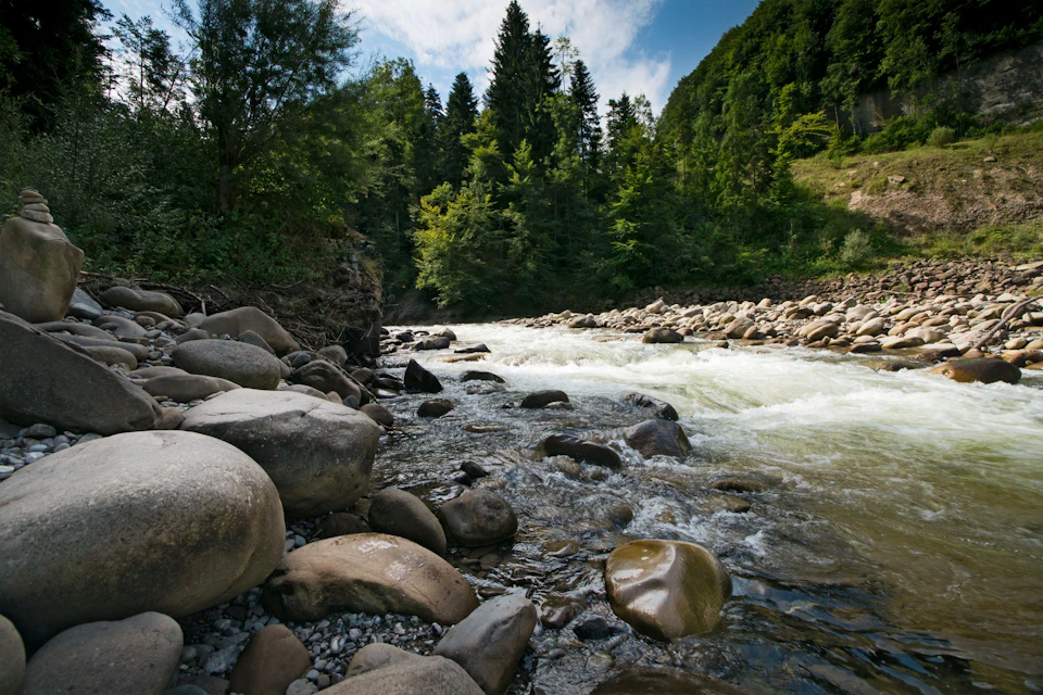 UNESCO Biosphäre Entlebuch Emme bei Entlebuch