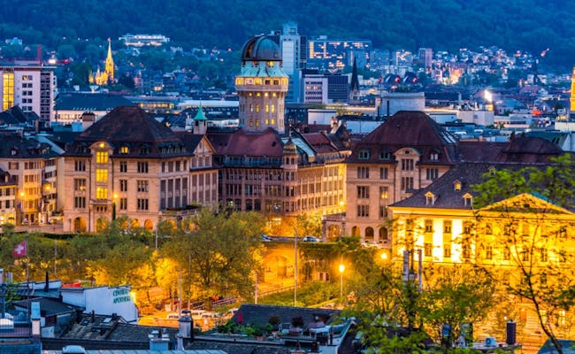 View of the city of Zurich (Photo: Zürich Tourism)