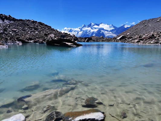 Lac de montagne en Valais (photo : Gabriela Keusch)
