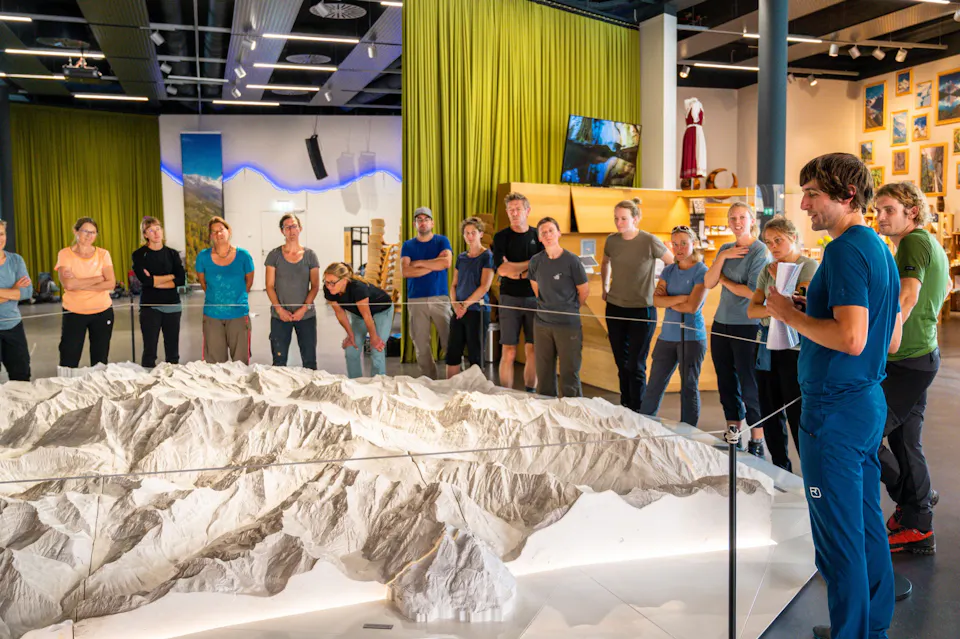 World Nature Forum Relief der Alpen
