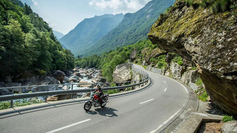 Tessin auf der Autobahn