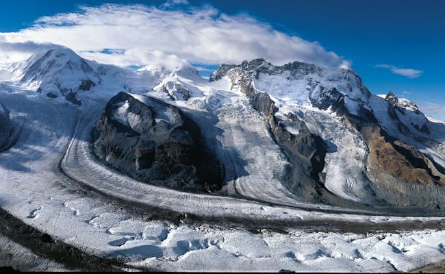 Gorner Glacier (photo : © Marcus Gyger, Suisse Tourisme)