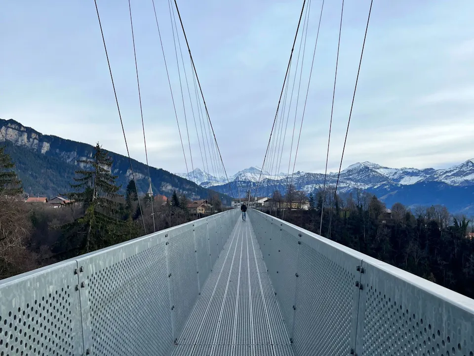 Hängebrücke Sigriswil