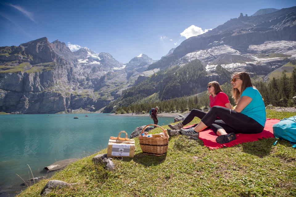 Oeschinensee Picknick