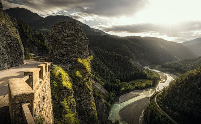 Rhine Gorge (Photo: Switzerland Tourism Andreas Gerth)