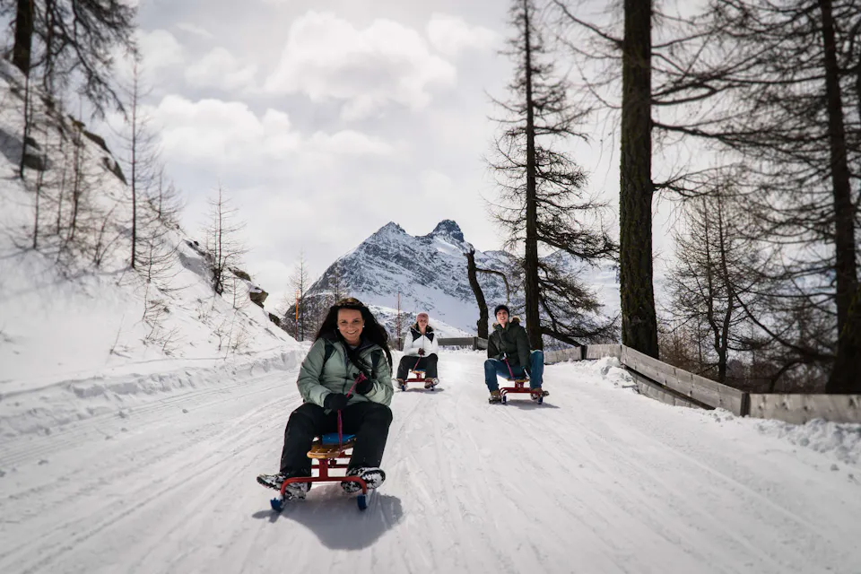 Saas Fee Sschlitten