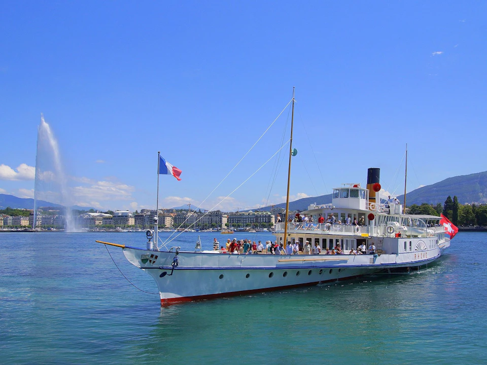 Schiff Genfersee Genf Francey