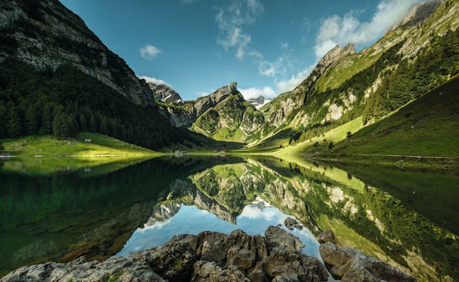 Schwende Seealpsee (Foto: Schweiz Tourismus, Martin Maegli)