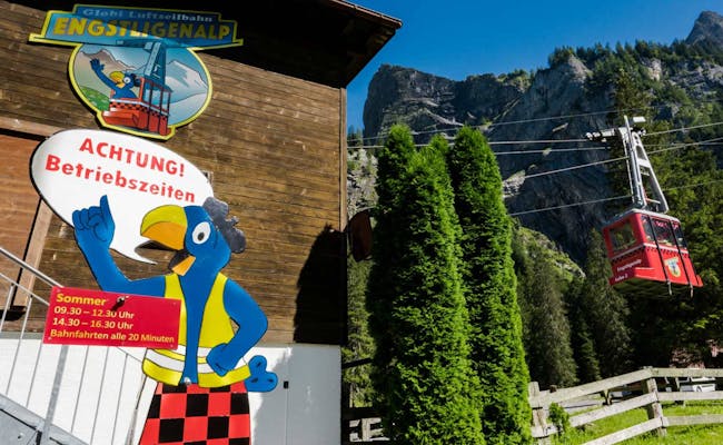 Engstligenalp Globibahn เปิดทำการในฤดูร้อนและเวลาเปิดทำการ.