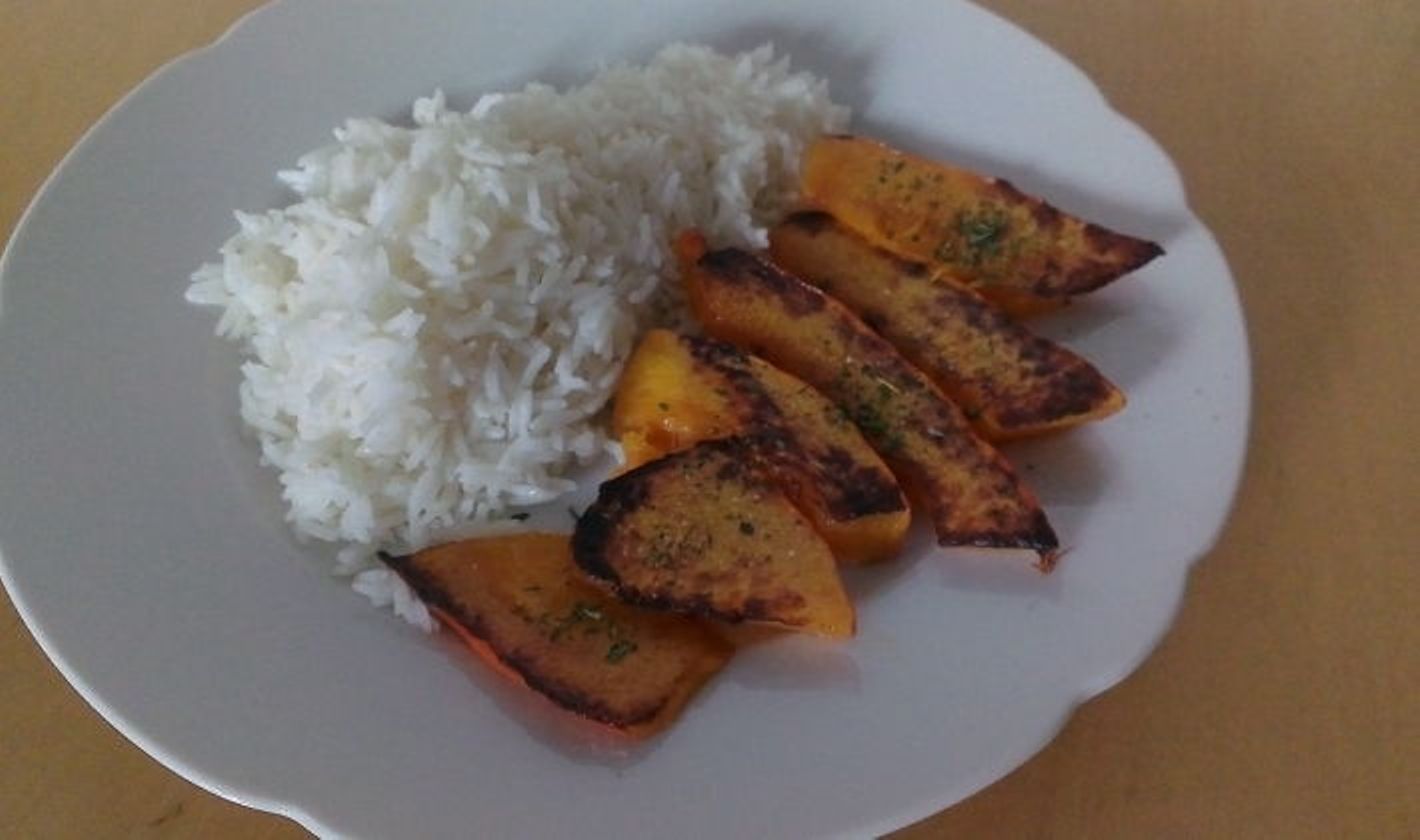 Vegetables and Rice with Pumpkin in Lenzburg